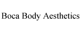 BOCA BODY AESTHETICS trademark