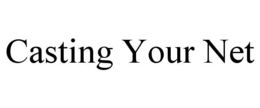 CASTING YOUR NET trademark