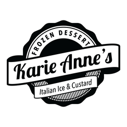 FROZEN DESSERT KARIE ANNE'S ITALIAN ICE & CUSTARD trademark
