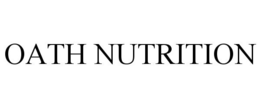 OATH NUTRITION trademark