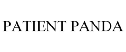 PATIENT PANDA trademark