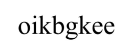 OIKBGKEE trademark