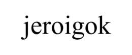 JEROIGOK trademark