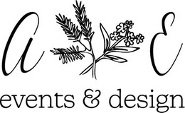 A E EVENTS & DESIGN trademark