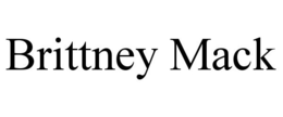 BRITTNEY MACK trademark