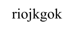 RIOJKGOK trademark