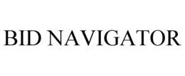 BID NAVIGATOR trademark