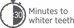 30 MINUTES TO WHITER TEETH trademark