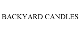 BACKYARD CANDLES trademark