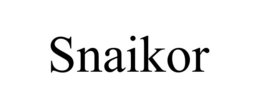 SNAIKOR trademark