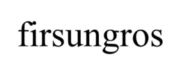FIRSUNGROS trademark