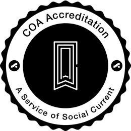 COA ACCREDITATION SC SC A SERVICE OF SOCIAL CURRENT COA trademark