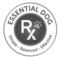 ESSENTIAL DOG RX SIMPLE BALANCED EFFECTIVE trademark