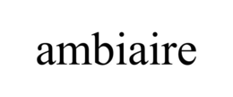 AMBIAIRE trademark