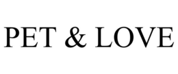 PET & LOVE trademark
