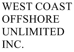 WEST COAST OFFSHORE UNLIMITED INC. trademark