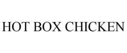 HOT BOX CHICKEN trademark