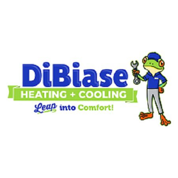 DIBIASE HEATING + COOLING LEAP INTO COMFORT! trademark