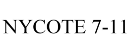 NYCOTE 7-11 trademark