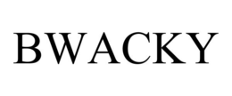 BWACKY trademark