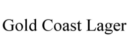 GOLD COAST LAGER trademark