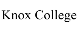 KNOX COLLEGE trademark