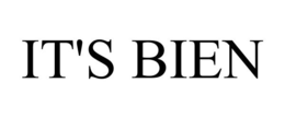 IT'S BIEN trademark