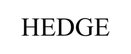 HEDGE trademark