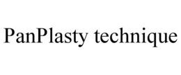 PANPLASTY TECHNIQUE trademark