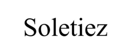 SOLETIEZ trademark