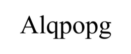ALQPOPG trademark