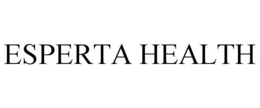 ESPERTA HEALTH trademark