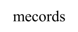 MECORDS trademark
