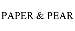PAPER & PEAR trademark