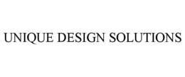 UNIQUE DESIGN SOLUTIONS trademark