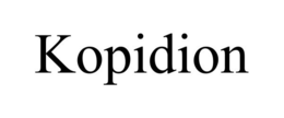KOPIDION trademark