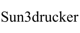 SUN3DRUCKER trademark