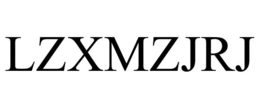 LZXMZJRJ trademark