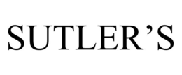SUTLER'S trademark