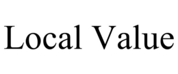 LOCAL VALUE trademark