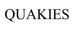 QUAKIES trademark