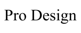 PRO DESIGN trademark