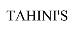 TAHINI'S trademark