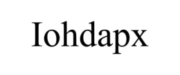IOHDAPX trademark