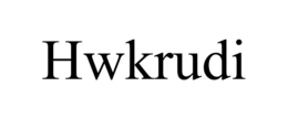 HWKRUDI trademark