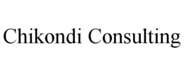CHIKONDI CONSULTING trademark