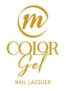 M COLOR GEL NAIL LACQUER trademark