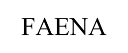 FAENA trademark