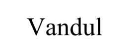 VANDUL trademark