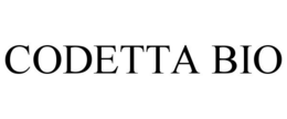 CODETTA BIO trademark